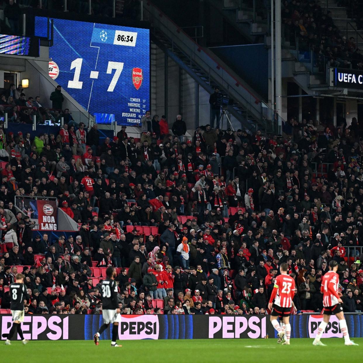 阿森纳客场惨败，整体排名下滑